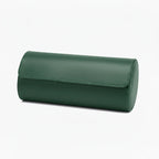 Vantier Premium Green Leather Watch Case – 3 Slots
