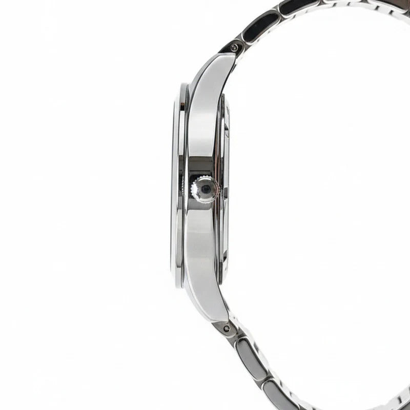 Henry Raez Silver Black 40mm